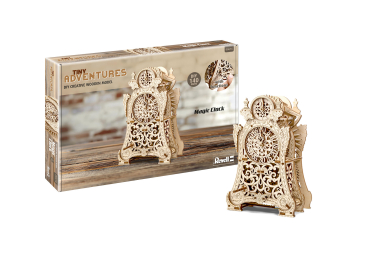 Revell 00616 Tiny Adventures - Magic Clock Holzfunktionsmodelle zum Zusammenbauen