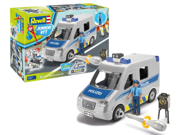Revell 00811 Police Van Revell Junior Kit Bausatz