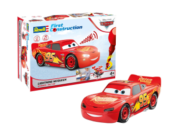 Revell 00920 Lightning McQueen Disney-Cars Auto mit Licht&Sound Revell First Construction