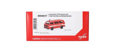 Herpa 012591-002 Herpa MiniKit: Volkswagen (VW) T3 Bus "Feuerwehr"
