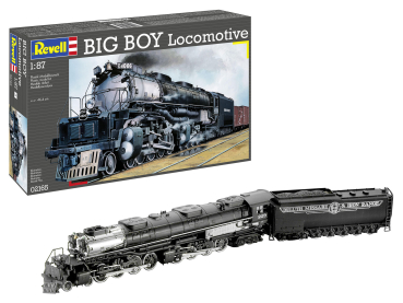 Revell 02165 Big Boy Locomotive Revell Modellbausatz