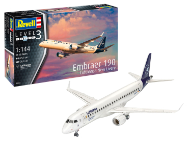 Revell 03883 Embraer 190 "Lufthansa" New Livery Revell Modellbausatz