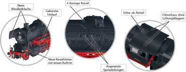 Preview: Tillig 04293 Dampflokomotive BR 50.0 der DR