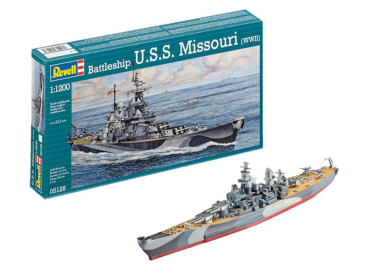 Revell 05128 Battleship U.S.S. Missouri (WWII) Revell Modellbausatz