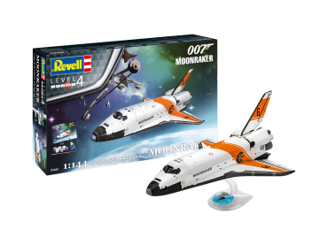 Revell 05665 Geschenkset James Bond "Moonraker" Revell Modellbausatz mit Basiszubehör