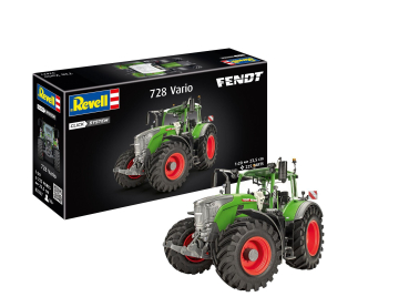 Revell 07827 Fendt 728 Vario Tractor (Click System) Revell Bausatz zum Zusammenstecken mehrfarbig