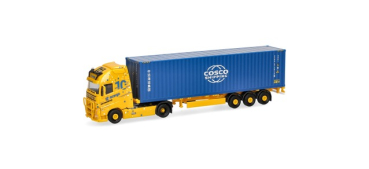 Herpa 319898 Volvo FH GL XL 2020 Container-Sattelzug "Acargo Meyer & Meyer / Cosco"