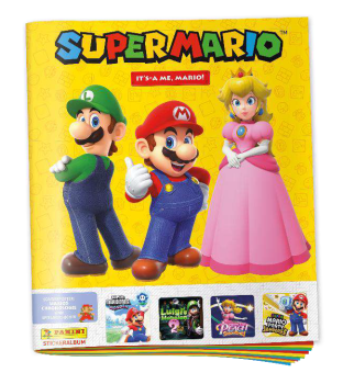 PANINI Super Mario - ALBUM - Stickerkollektion Serie 2