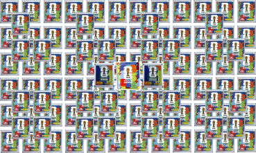 PANINI - 100 Sticker Tüten, 1 Album, 2 DFB Sticker,  FIFA WM 2026