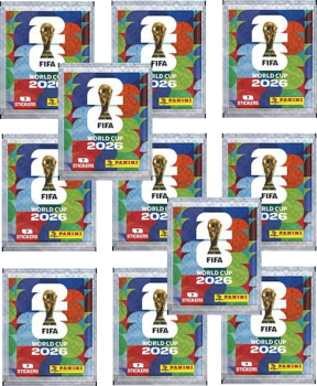 PANINI 11 Sticker Tüten, FIFA World Cup 2026 Stickerkollektion