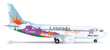 Herpa 519151 Western Pacific Boeing 737-300 "Colorado Springs"