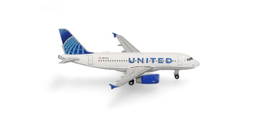 Herpa 538756 United Airlines Airbus A319