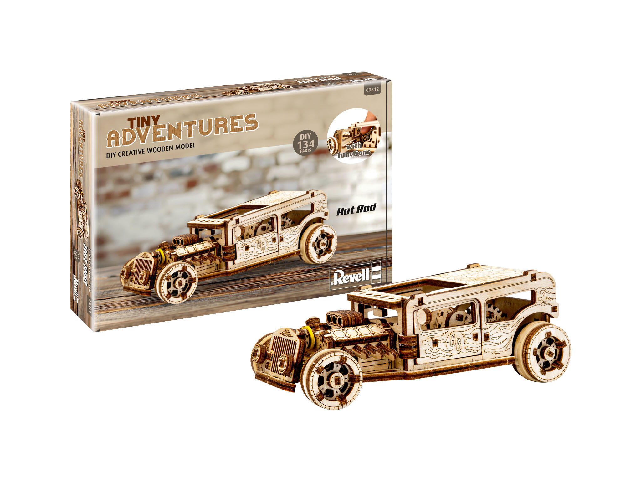 Böttcher Modellbahntechnik - Revell 00612 Tiny Adventures - Hot Rod ...