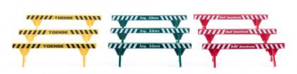 Wiking 001833 Zubehörpackung - Absperrschranken