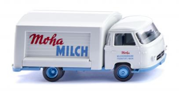 Wiking 027902 Verkaufswagen (Borgward) "Moha Milch"