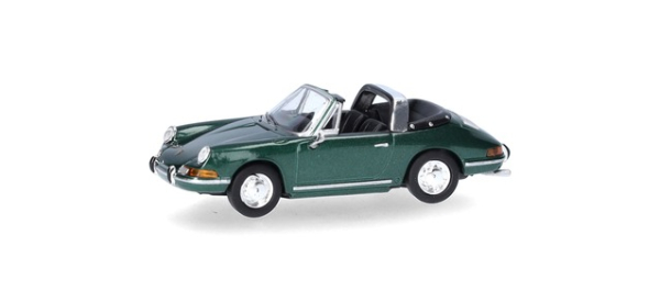 Herpa 033732-004 Porsche 911 Targa, grünmetallic