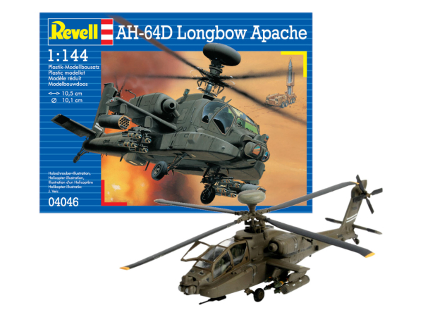 Revell 04046 AH-64D Longbow Apache Revell Modellbausatz