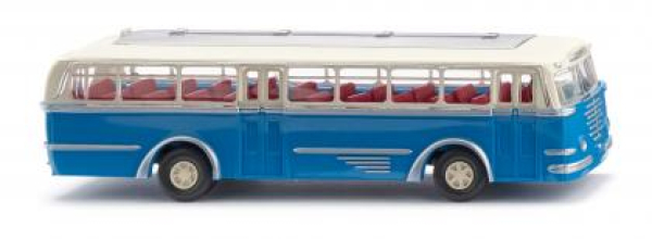 Wiking 072003 Büssing Trambus - himmelblau/hellelfenbein