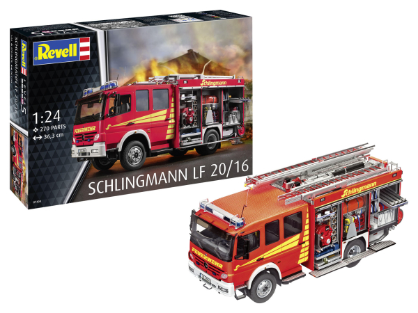 Revell 07404 Schlingmann LF 20/16 Revell Modellbausatz