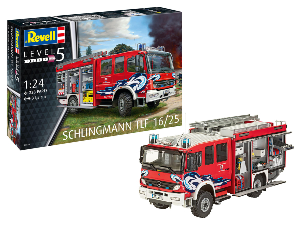 Revell 07586 Schlingmann TLF 16/25 Revell Modellbausatz