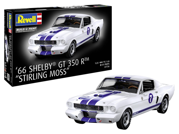 Revell 07736 1966 Shelby GT 350 R "Stirling Moss" Revell Modellbausatz