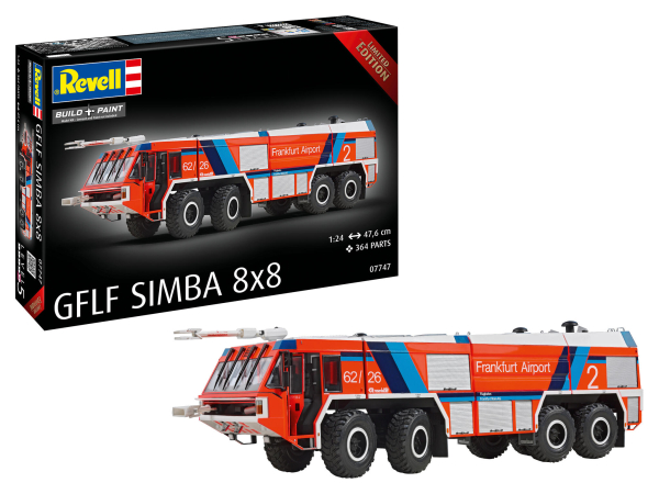 Revell 07747 GFLF Simba 8x8 Revell Modellbausatz