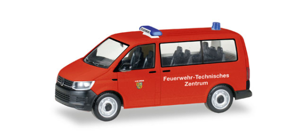 Herpa 093392 VW T6 Bus "Feuerwehr Ilmkreis / Thüringen"
