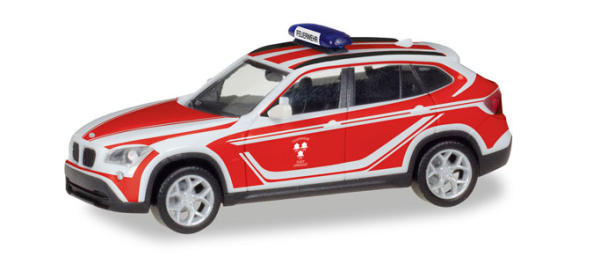Herpa 093552 BMW X1 Kommandowagen "Feuerwehr Landshut"