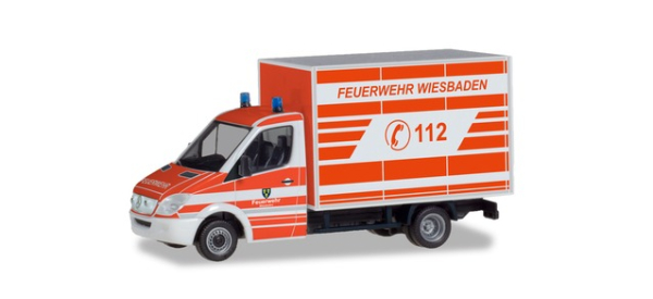 Herpa 094511 Mercedes-Benz Sprinter Koffer "Feuerwehr Wiesbaden"