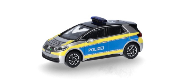 Herpa 097352 Volkswagen (VW) ID. 3 "Polizei Hamburg"