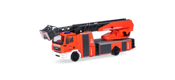 Herpa 097772 MAN TGM Drehleiter "Feuerwehr Ransbach-Baumbach" (Rheinland-Pfalz / Ransbach-Baumbach)