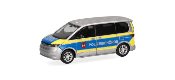 Herpa 098625 Volkswagen (VW) Multivan "Polizeibehörde Plauen"