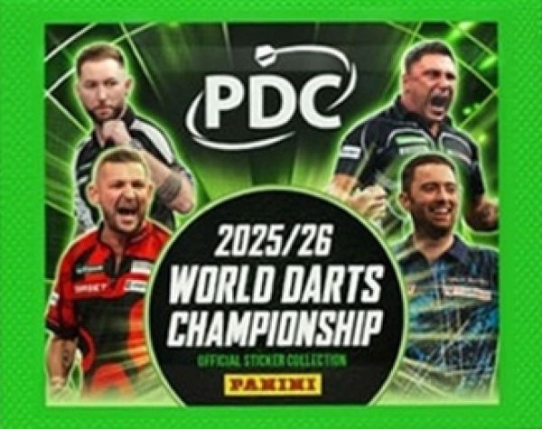 PANINI - 1 Sticker Tüte - World Darts Championship 2026