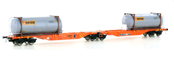 Mehano 28401 Containerwagen Sggmrss’90 Wascosa, Ep.VI, Bertschi