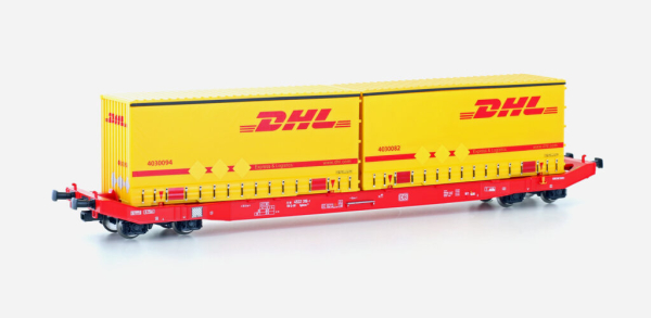 Mehano 24811 Containerwagen Sgkkms 698 DB Cargo, Ep.VI, DHL