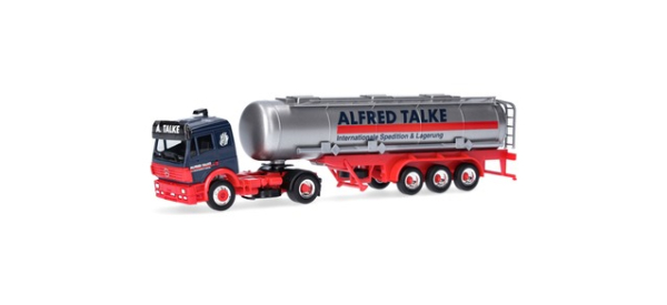 Herpa 318686 Mercedes-Benz SK `94 Tank-Sattelzug "Talke" (Nordrhein-Westfalen/Hürth)