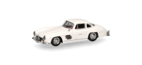 Herpa 421089-002 Mercedes-Benz 300 SL Flügeltürer, weiß
