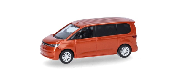 Herpa 431156 Volkswagen (VW) Multivan, Energetic Orange Metallic