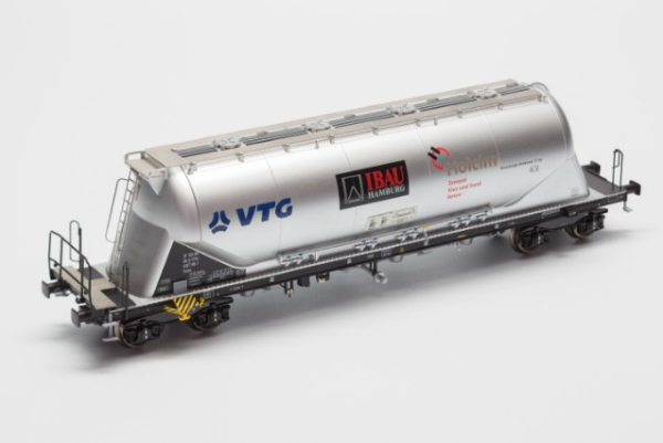 NME 503651 Zementsilowagen Uacns "VTG-Holcim-iBau", silber, Ep. 6