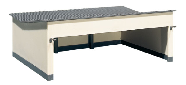 Herpa 745499 Herpa Military: Gebäudebausatz Fahrzeugunterstand, Breite 180 mm x Tiefe 150 mm x Höhe 75 mm