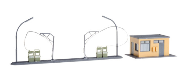 Herpa 745864 Herpa Military: Gebäudebausatz Tankstelle