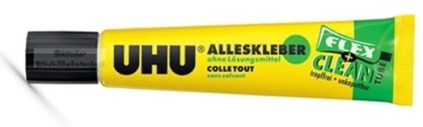 UHU Alleskleber FLEX + CLEAN, lösemittelfrei, 20g