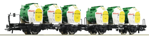 Roco 76468 Doppeltragwageneinheit, DB