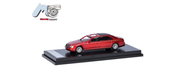 Herpa 87MC000025 MicroCity: Maybach 62S, rot (2002-2013)
