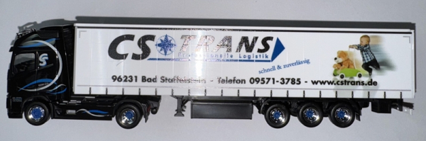 Herpa 931519 Volvo FH GL XL Gardinenplanensattelzug "CS Trans"