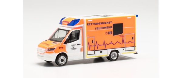 Herpa 944601 Mercedes-Benz Sprinter Fahrtec "Feuerwehr Menden"