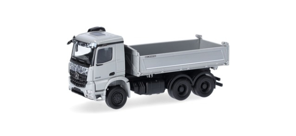 Herpa 958905 Mercedes-Benz Arocs M Dreiseitenkipper-LKW 3achs „Daimler Trucks/AROCS EXTENT” in Sonderverpackung