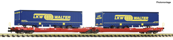 Fleischmann 6660050 Doppeltaschen-Gelenkwagen T3000e, DB AG