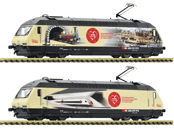 Fleischmann 731299 Elektrolokomotive 460 019-3 „175 Jahre Schweizer Bahnen“, SBB
