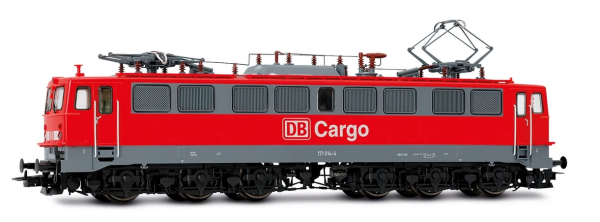 HR2961 DB AG, schwere sechsachsige Elektrolokomotive der Baureihe 251 uin verkehrsroter Farbgebung, Ep. V